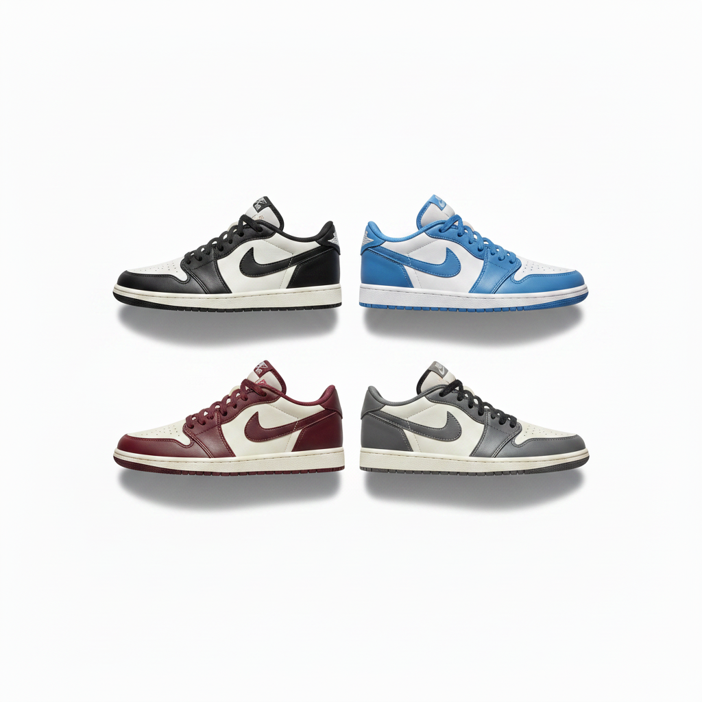 Air Jordan 1 Low collection image, new low-top colorways