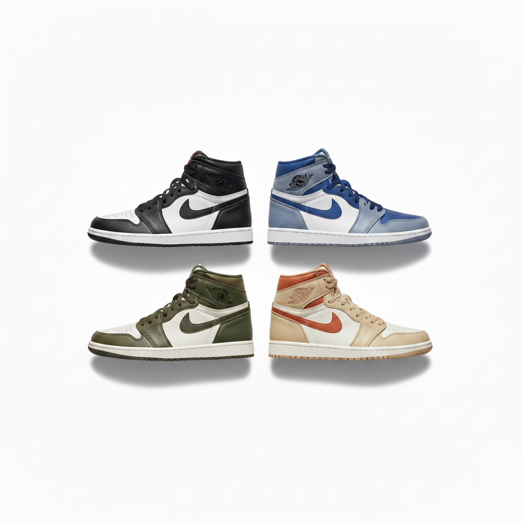 Air Jordan 1 Mid recolored collection image
