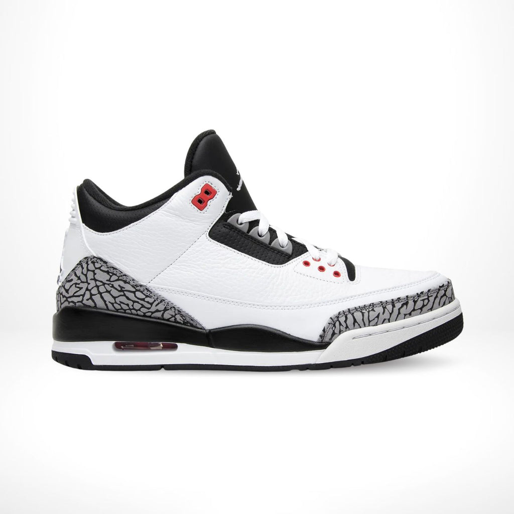 Air Jordan 3 Retro Infrared 23 White Grey