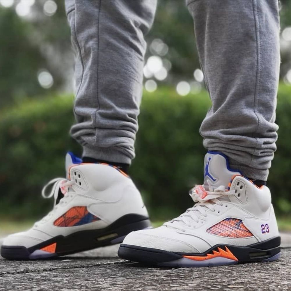 Air Jordan 5 Retro International Flight Sail Orange