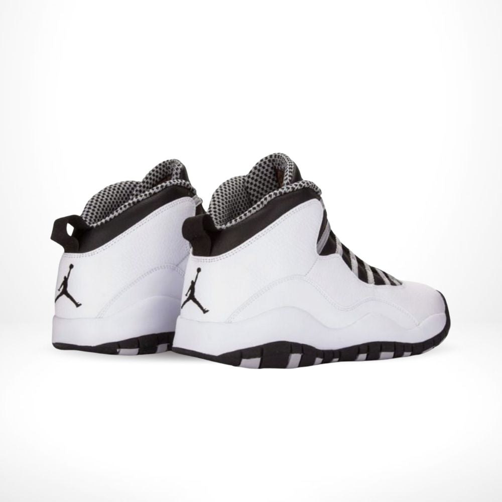 Air Jordan 10 Retro Steel White Black 2013