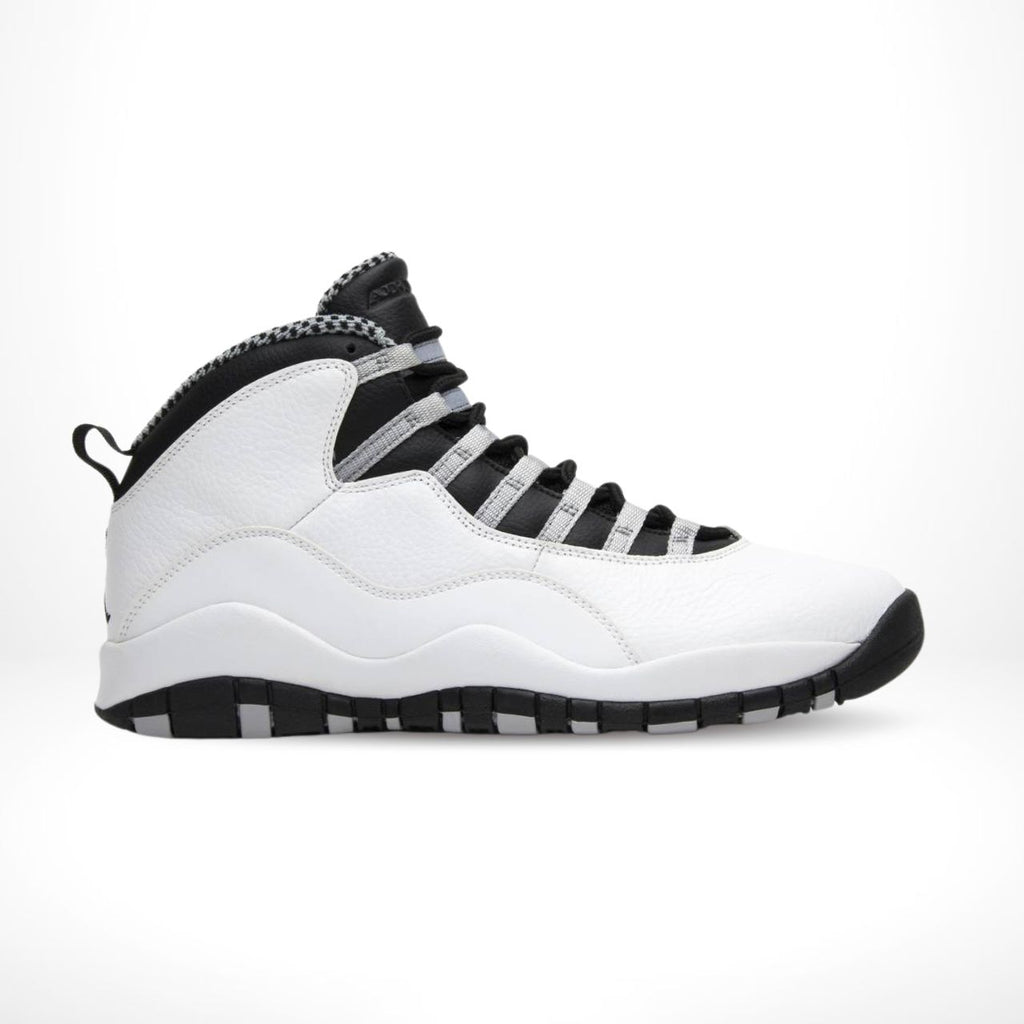 Air Jordan 10 Retro Steel White Black 2013