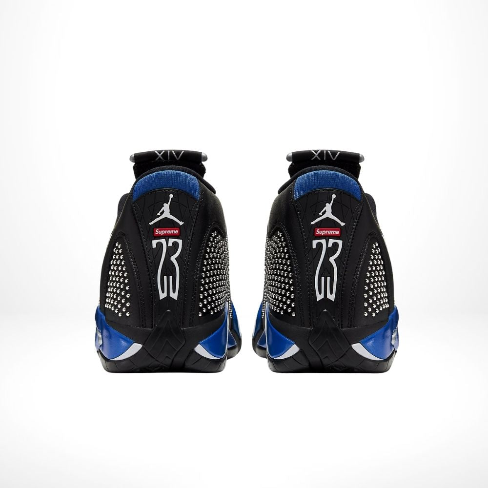 Air Jordan 14 Retro X Supreme Black Blue