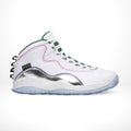 Air Jordan 10 Retro Wings White Chrome