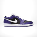 Air Jordan 1 Low Court Purple Black
