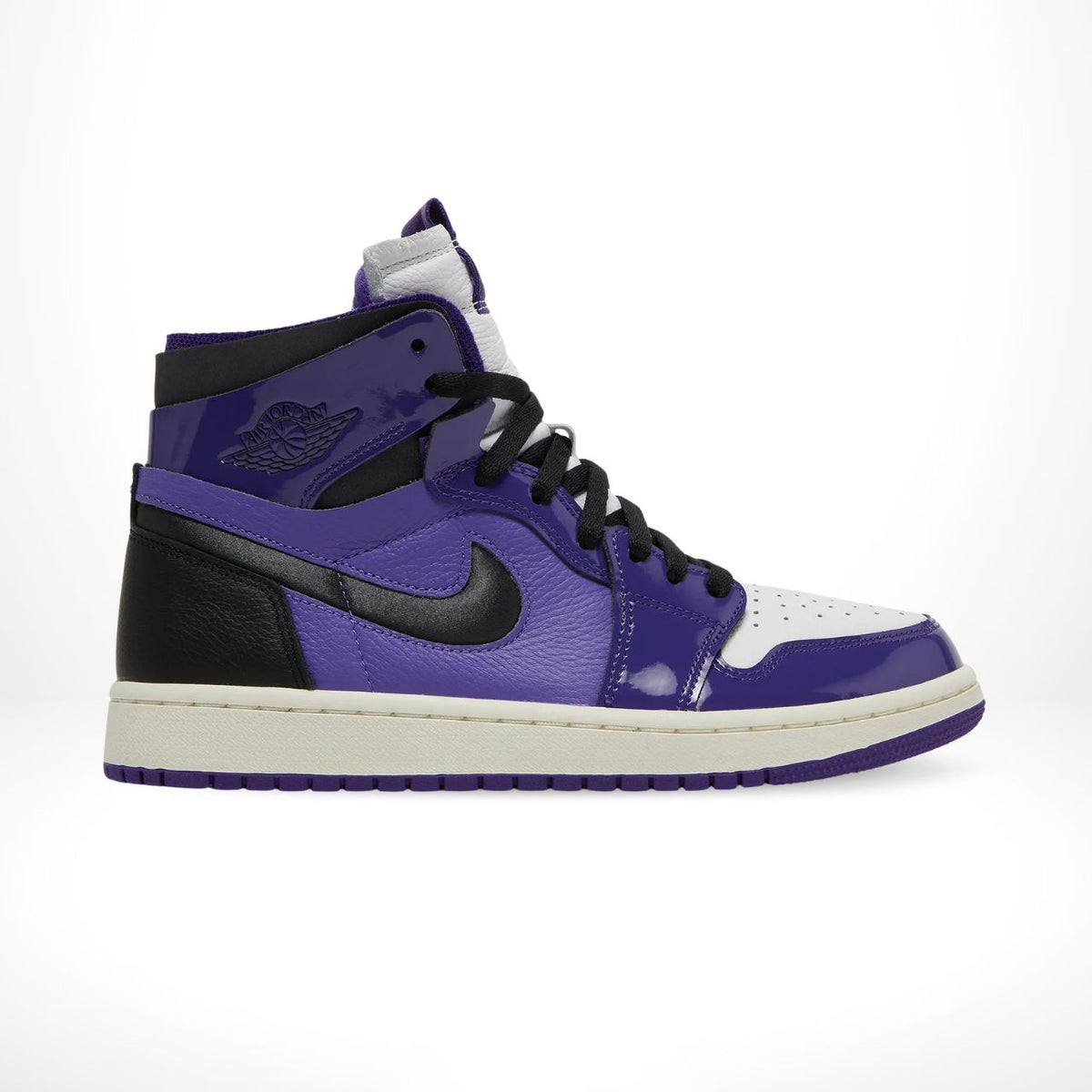 Air Jordan 1 High Zoom Air CMFT Purple Patent White