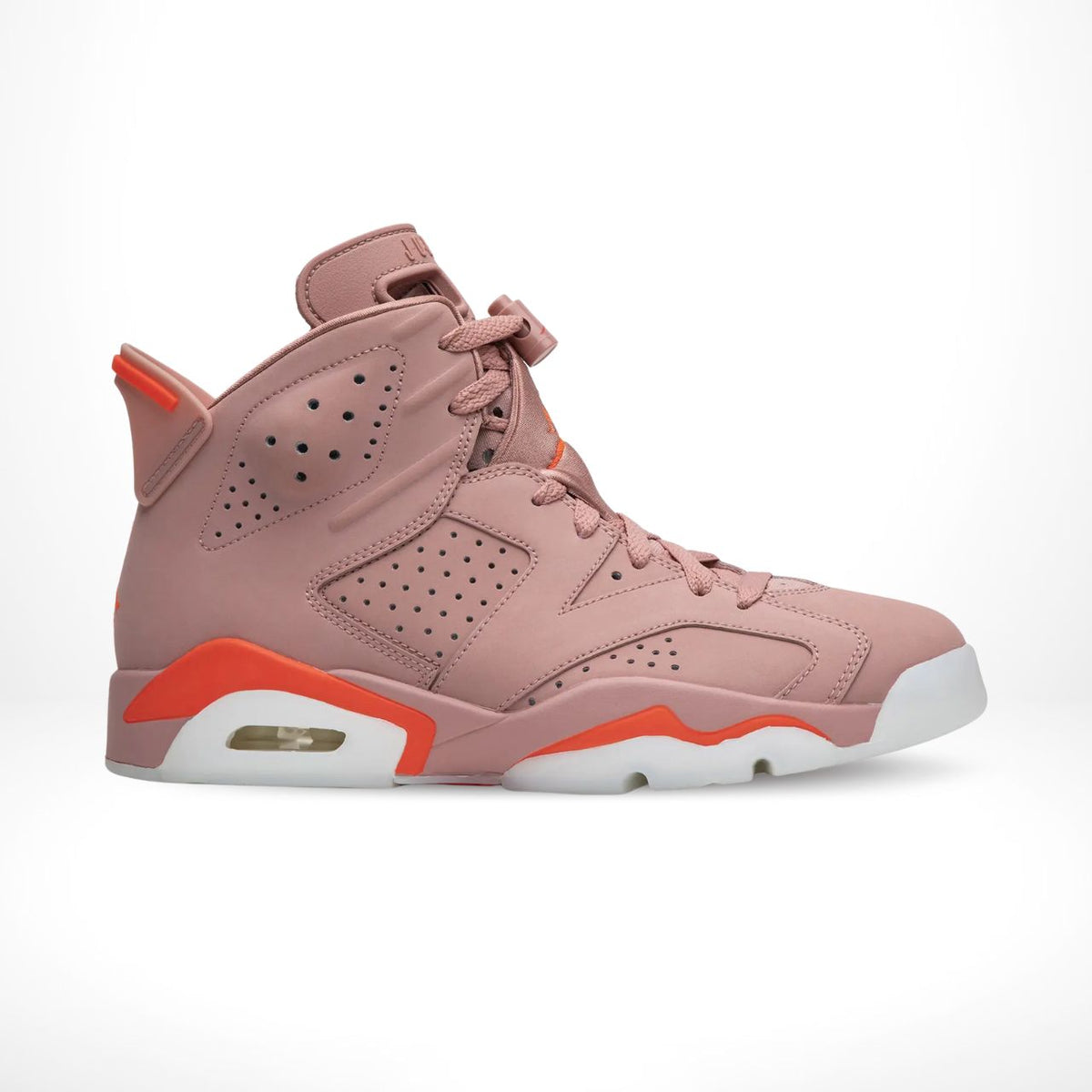 Air Jordan 6 Retro X Aleali May Rust Pink Bright Crimson