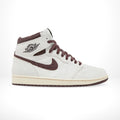 Air Jordan 1 High OG X A Ma Maniére Airness Sail Burgundy Red
