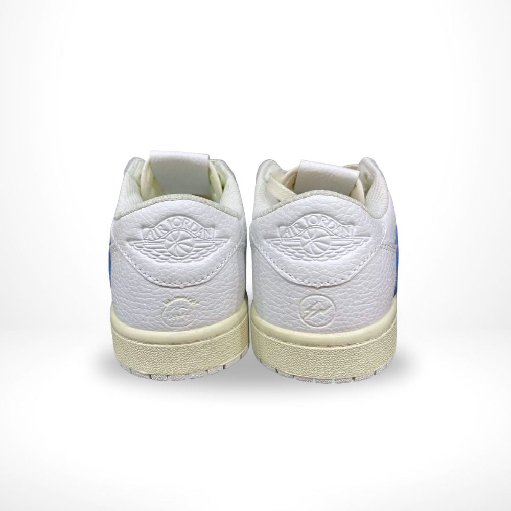 Air Jordan 1 Low X Travis Scott X Fragment White Blue Sail