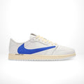 Air Jordan 1 Low X Travis Scott X Fragment White Blue Sail