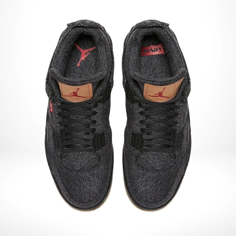 Air Jordan 4 Retro X Levis Black Denim