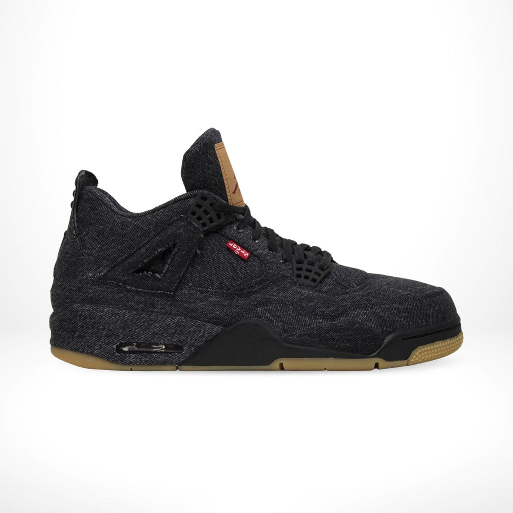 Air Jordan 4 Retro X Levis Black Denim