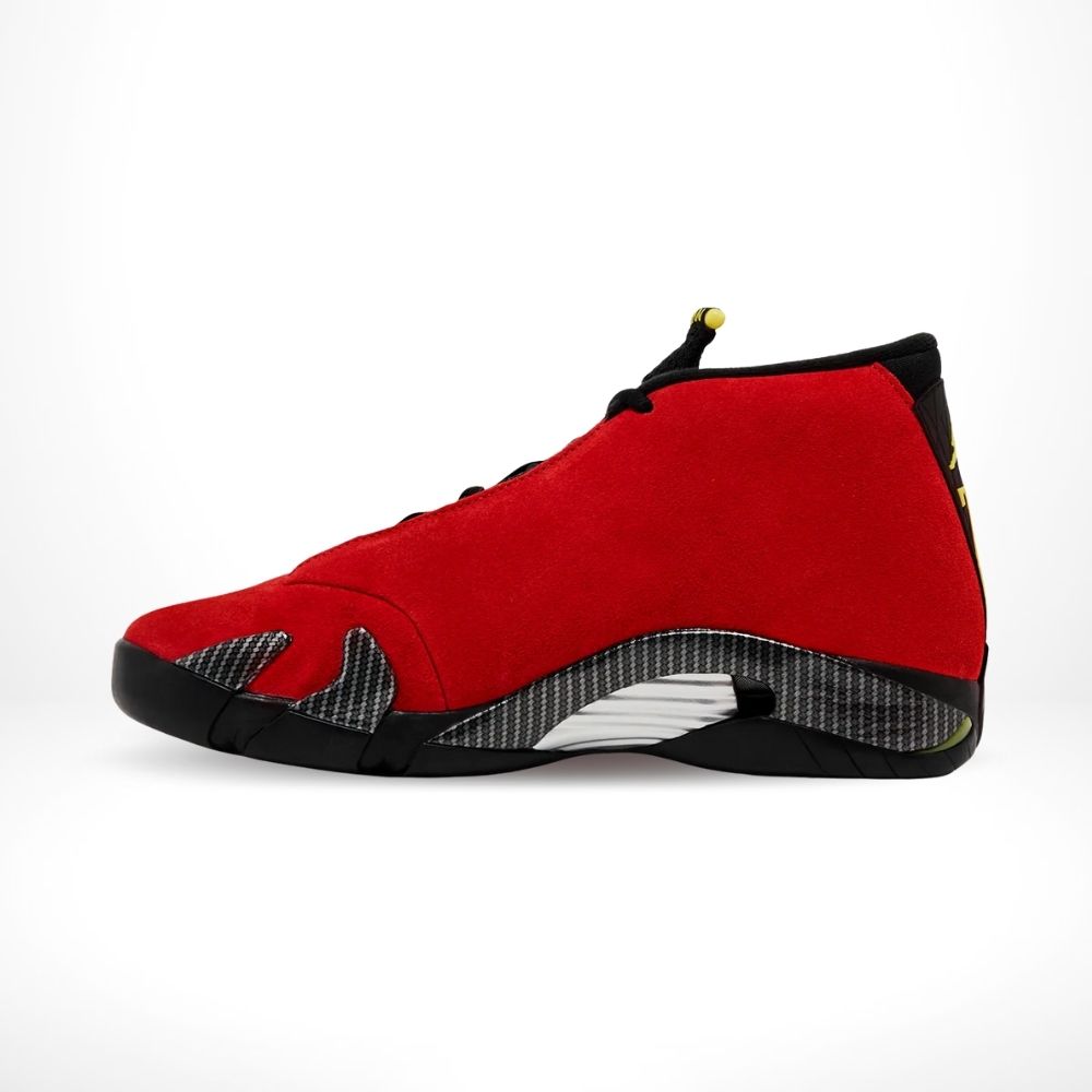 Air Jordan 14 Retro Ferrari University Red Black Carbon 2025