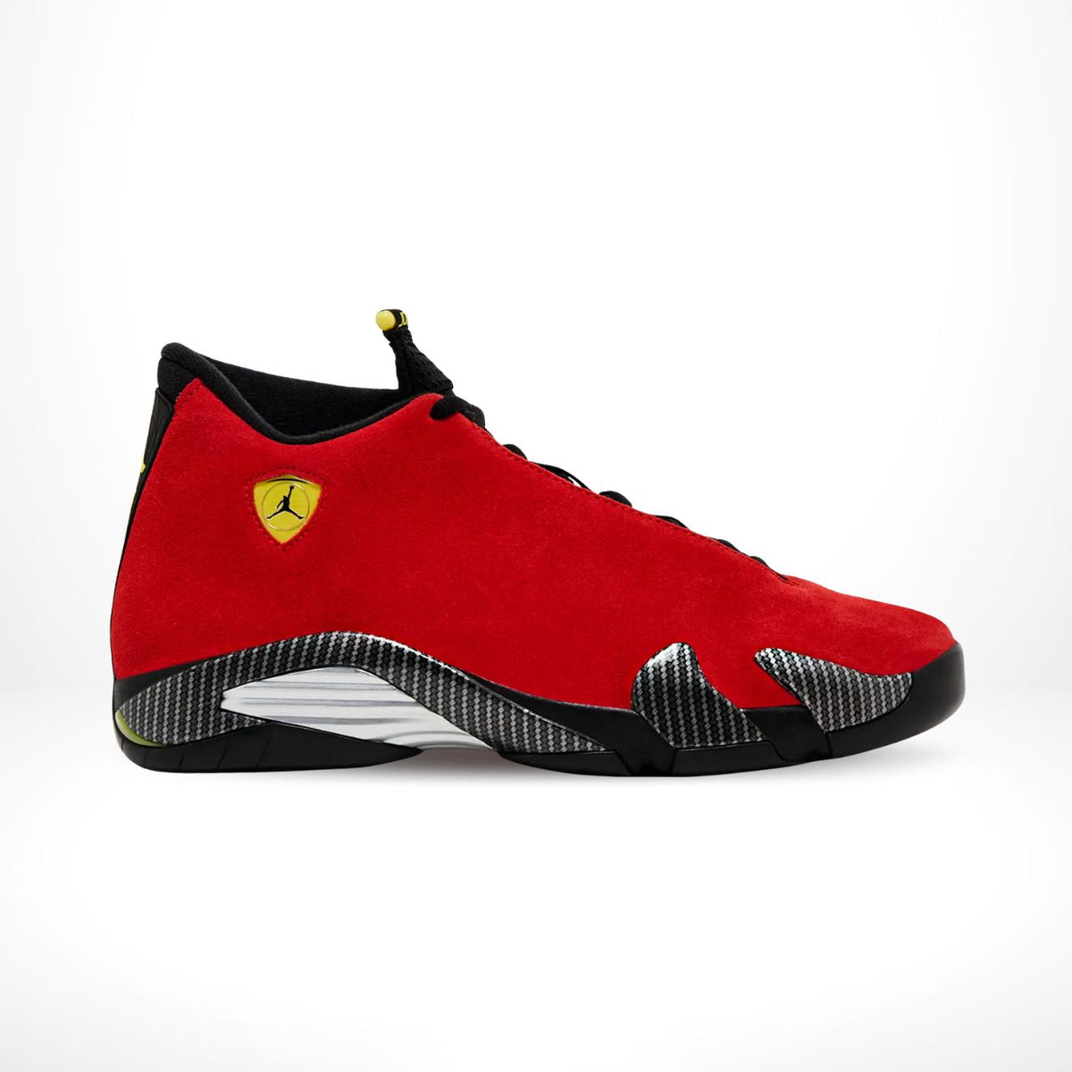 Air Jordan 14 Retro Ferrari University Red Black Carbon 2025