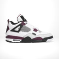 Air Jordan 4 Retro x Paris Saint-Germain Bordeaux White
