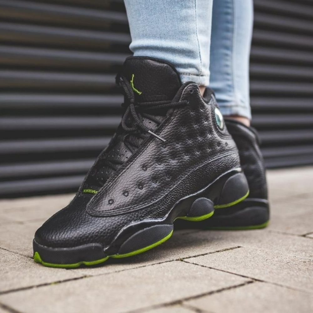 Air Jordan 13 Retro Altitude Black Green