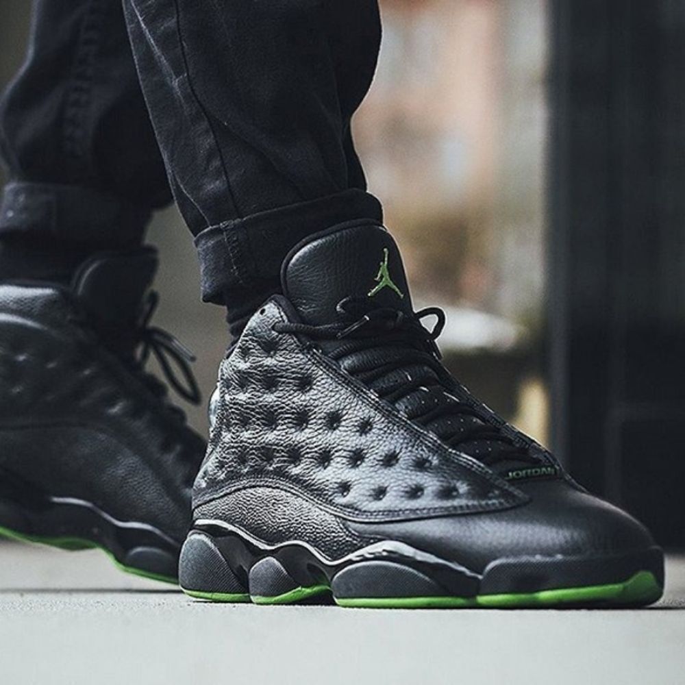 Air Jordan 13 Retro Altitude Black Green