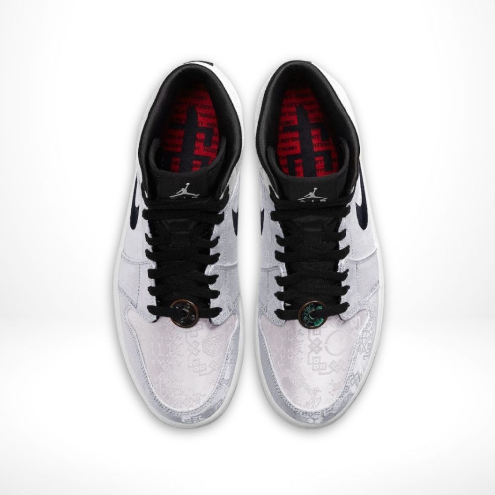 Air Jordan 1 Mid x Clot Fearless Grey – CU2804-100