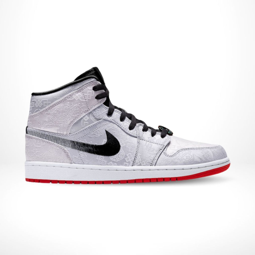Air Jordan 1 Mid x Clot Fearless Grey – CU2804-100