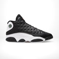 Air Jordan 13 Retro Reverse He Got Game Black White
