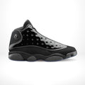 Air Jordan 13 Retro Cap and Gown Triple Black