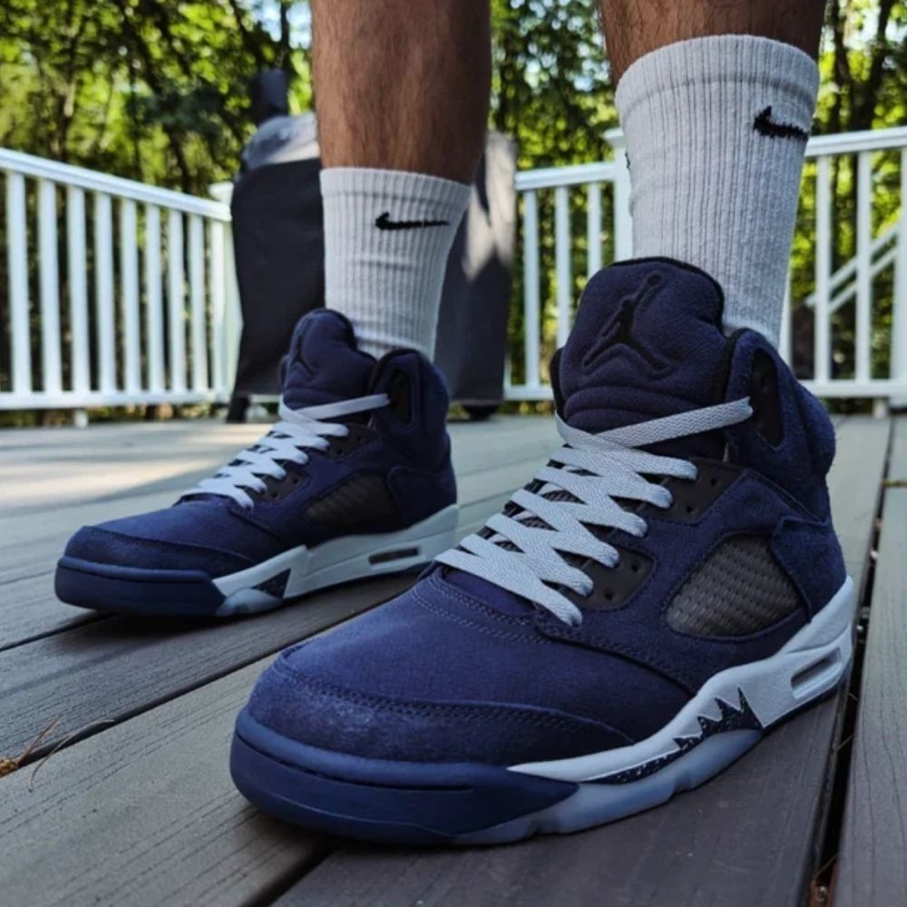 Air Jordan 5 Retro Georgetown Midnight Navy