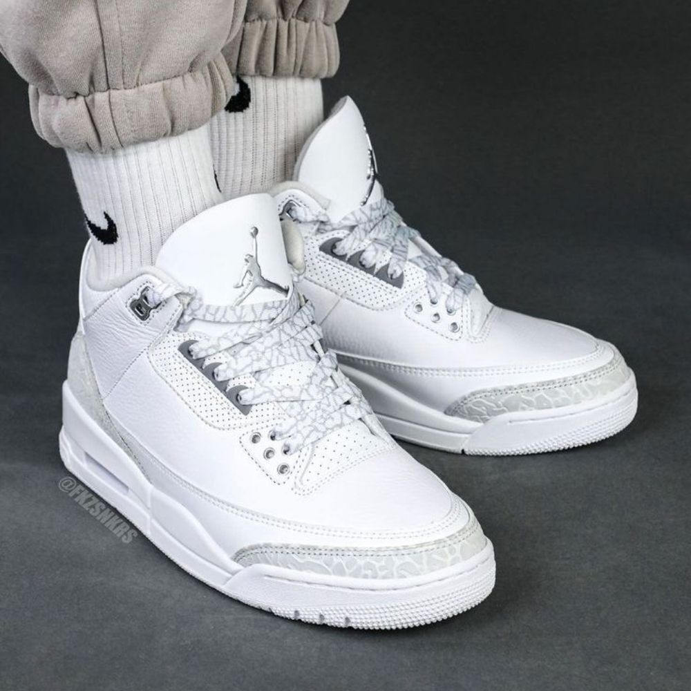 Air Jordan 3 Retro Pure Money White
