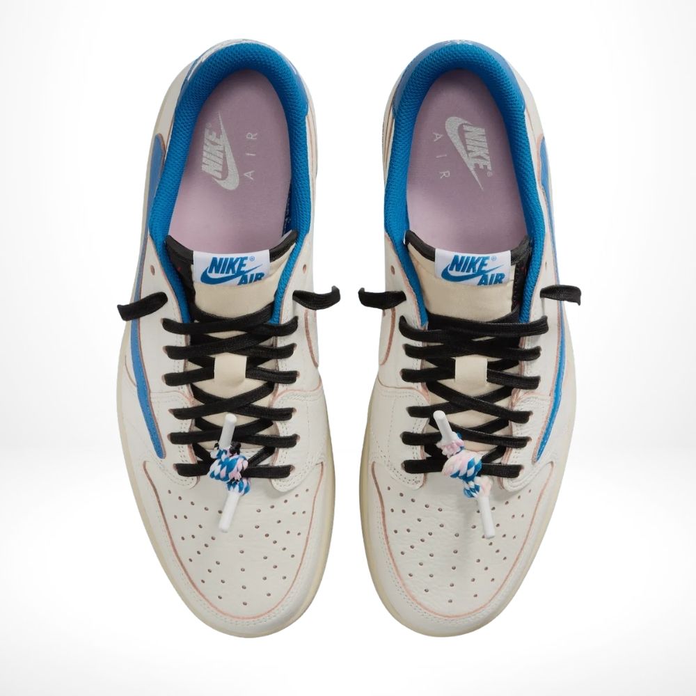 Air Jordan 1 Low OG x Travis Scott x Fragment Military Blue