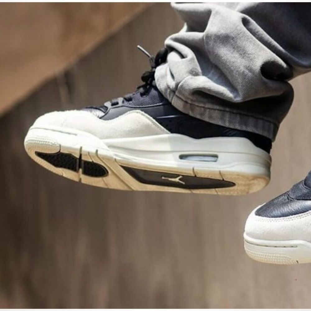 Air Jordan 4 x Nigel Sylvester RM Black Light Bone
