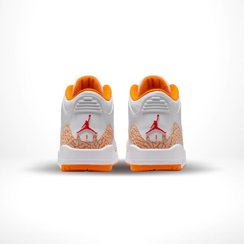 Air Jordan 3 Orange Citrus White