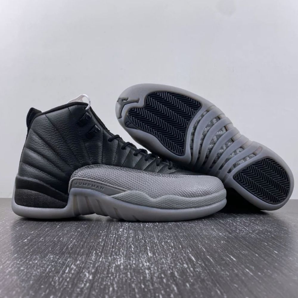 Air Jordan 12 Black Wolf Grey