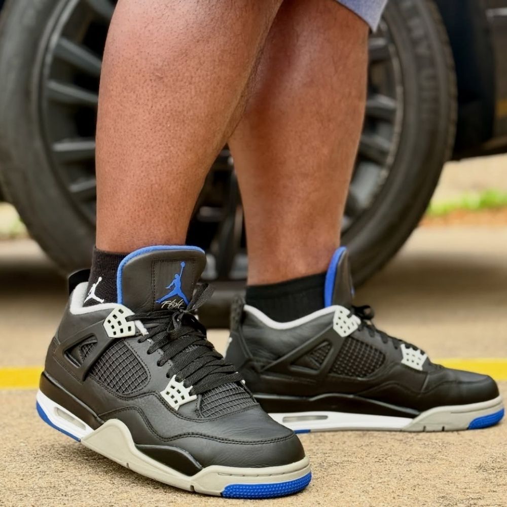 Air Jordan 4 Retro Alternate Motorsports Black